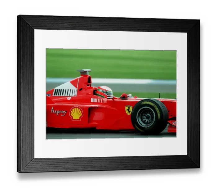 Framed Print : Eddie Irvine Framed Print : Eddie Irvine