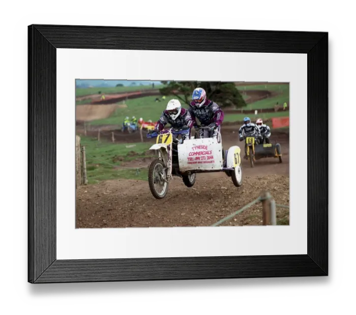 Framed Print : Sidecar Racing Framed Print : Sidecar Racing