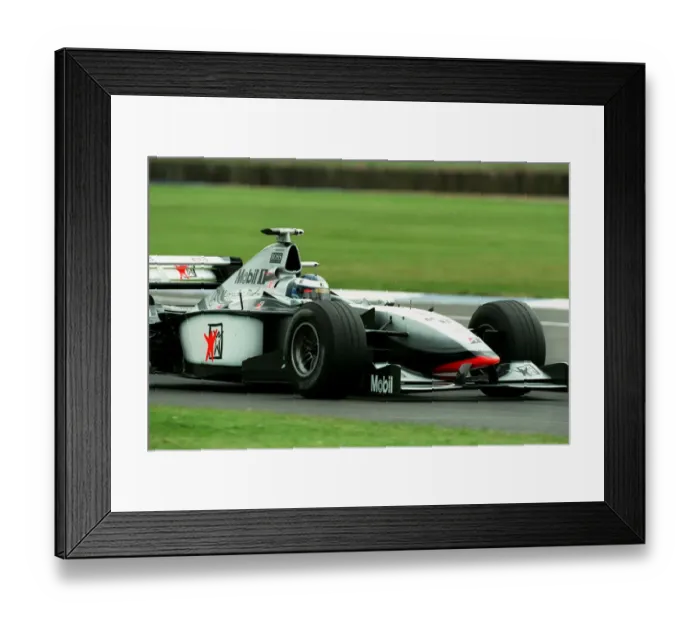 Framed Print : Mika Hakkinen Framed Print : Mika Hakkinen