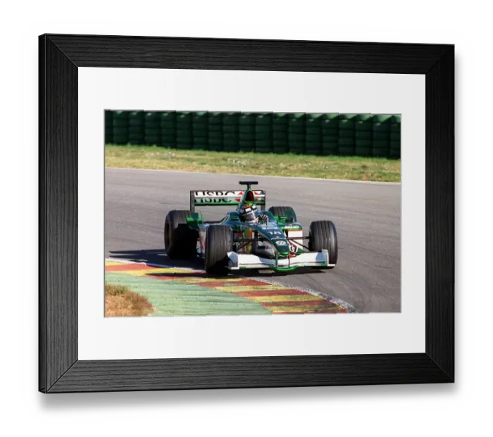Framed Print : Eddie Irvine Framed Print : Eddie Irvine