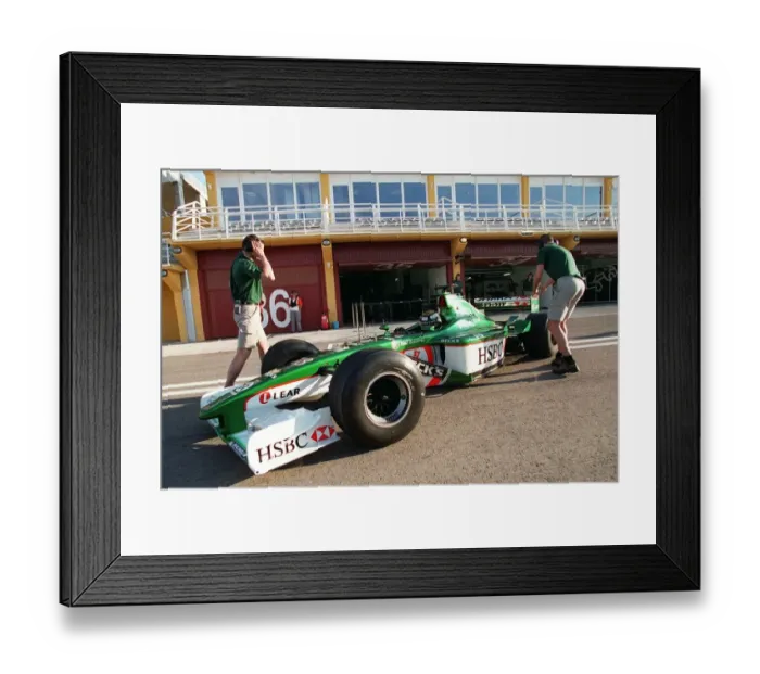 Framed Print : Eddie Irvine Framed Print : Eddie Irvine