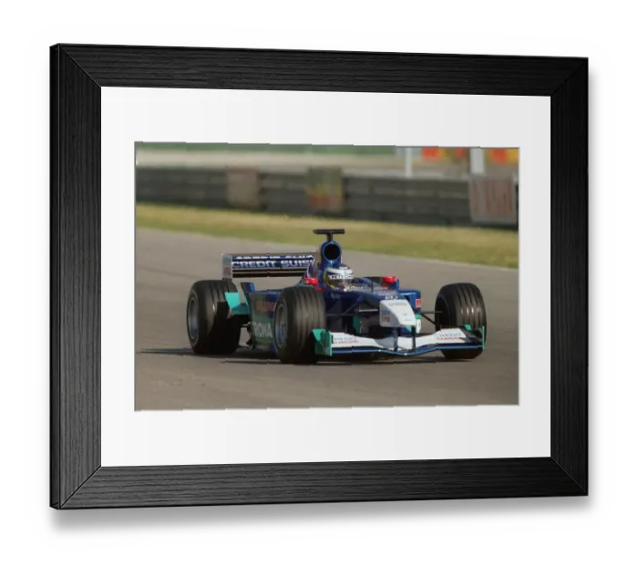 Framed Print : Nick Heidfeld Framed Print : Nick Heidfeld