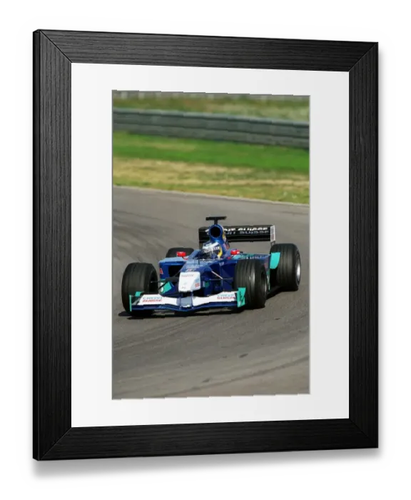 Framed Print : Nick Heidfeld Framed Print : Nick Heidfeld