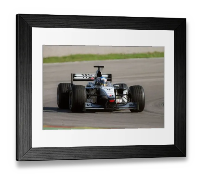 Framed Print : Alexander Wurz Framed Print : Alexander Wurz