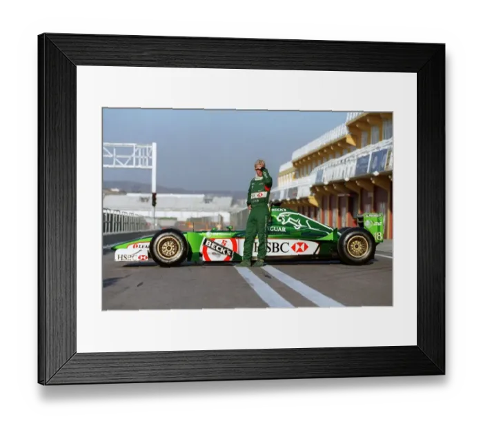 Framed Print : Eddie Irvine Framed Print : Eddie Irvine