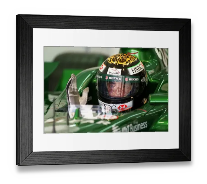 Framed Print : Eddie Irvine Framed Print : Eddie Irvine
