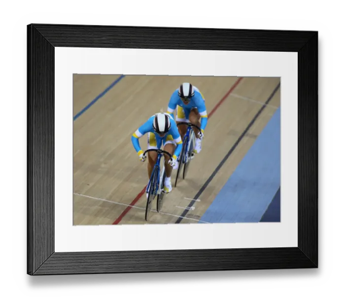 Framed Print : Olena Tsyos & Lyubov Shulika