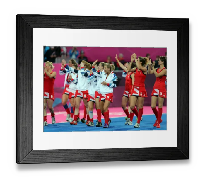 Framed Print : Great Britain Celebrate Victory Framed Print : Great Britain Celebrate Victory