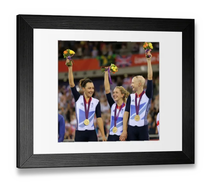 Framed Print : Dani King, Laura Trott & Joanne Roswell