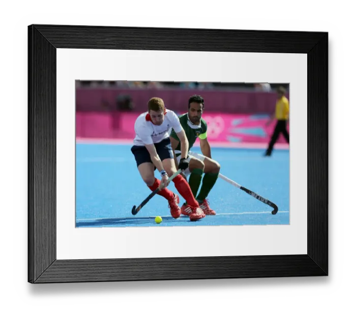 Framed Print : Jonty Clarke & Shakeel Abbasi