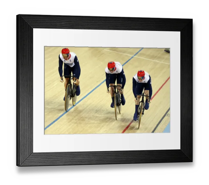 Framed Print : Chirs Hoy, Jason Kenny & Philip Hindes Framed Print : Chirs Hoy, Jason Kenny & Philip Hindes