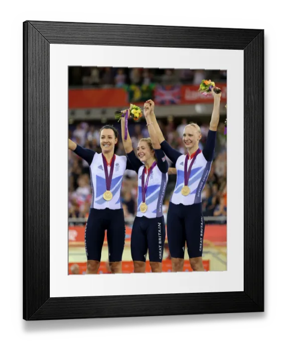 Framed Print : Dani King, Laura Trott & Joanne Roswell