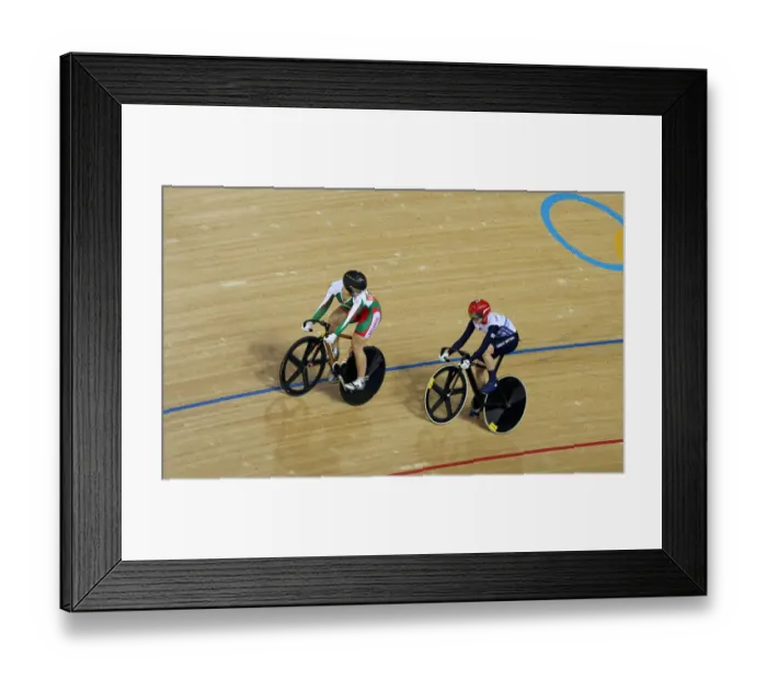 Framed Print : Olga Panarina & Victoria Pendleton Framed Print : Olga Panarina & Victoria Pendleton