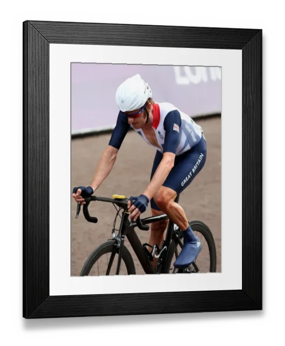 Framed Print : Bradley Wiggins