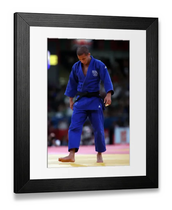 Framed Print : Disappointment For Sofiane Milous