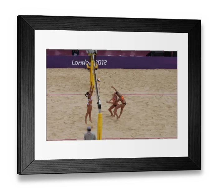 Framed Print : Holland V Spain