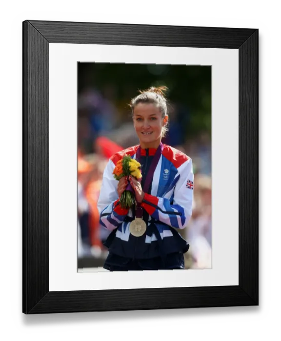 Framed Print : Lizzie Armistead Wins Silver Framed Print : Lizzie Armistead Wins Silver
