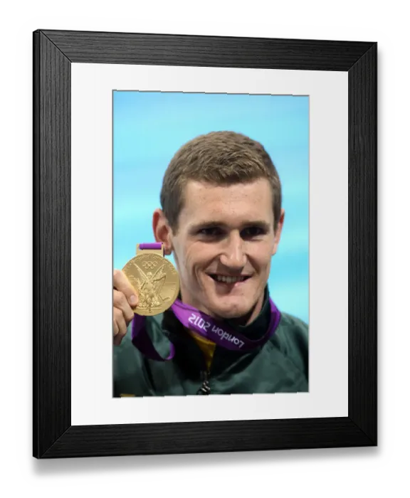 Framed Print : Cameron Van Der Burgh Framed Print : Cameron Van Der Burgh