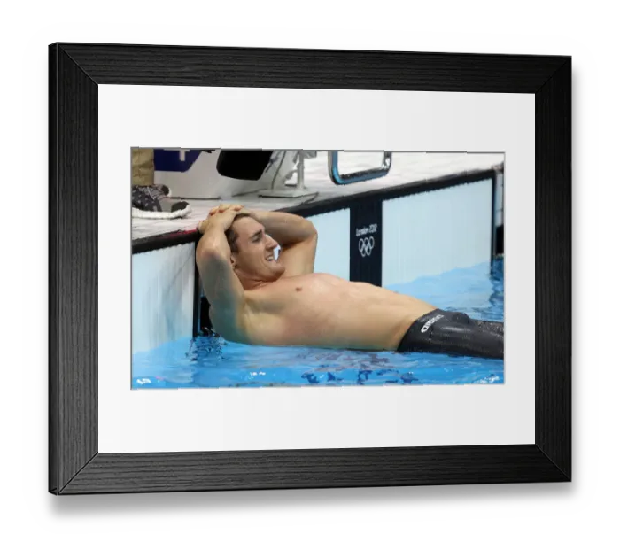 Framed Print : Cameron Van Der Burgh Framed Print : Cameron Van Der Burgh