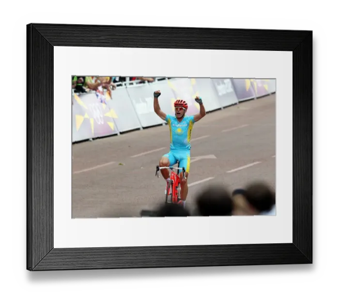 Framed Print : Alexandr Vinokourov Takes Gold Framed Print : Alexandr Vinokourov Takes Gold