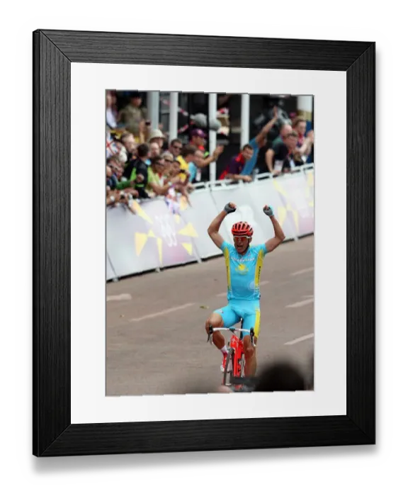 Framed Print : Alexandr Vinokourov Takes Gold Framed Print : Alexandr Vinokourov Takes Gold