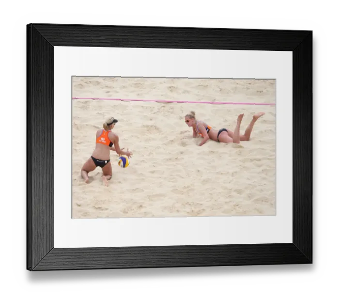 Framed Print : Holland V Spain