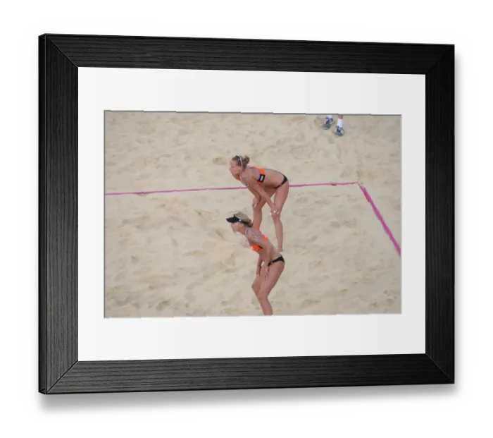 Framed Print : Holland V Spain