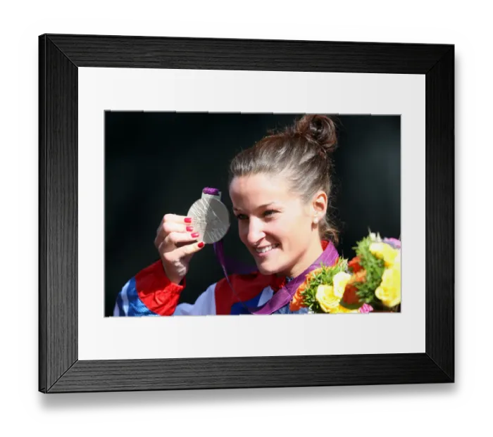 Framed Print : Lizzie Armistead Wins Silver Framed Print : Lizzie Armistead Wins Silver