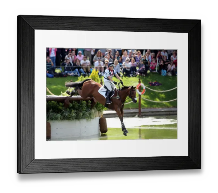 Framed Print : Zara Phillips