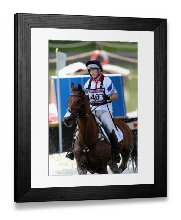 Framed Print : Zara Phillips Framed Print : Zara Phillips