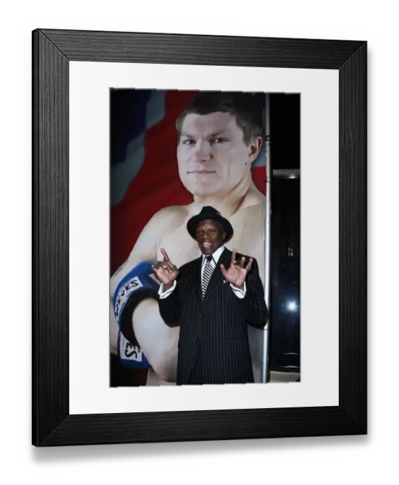 Framed Print : Floyd Mayweather Sr Framed Print : Floyd Mayweather Sr