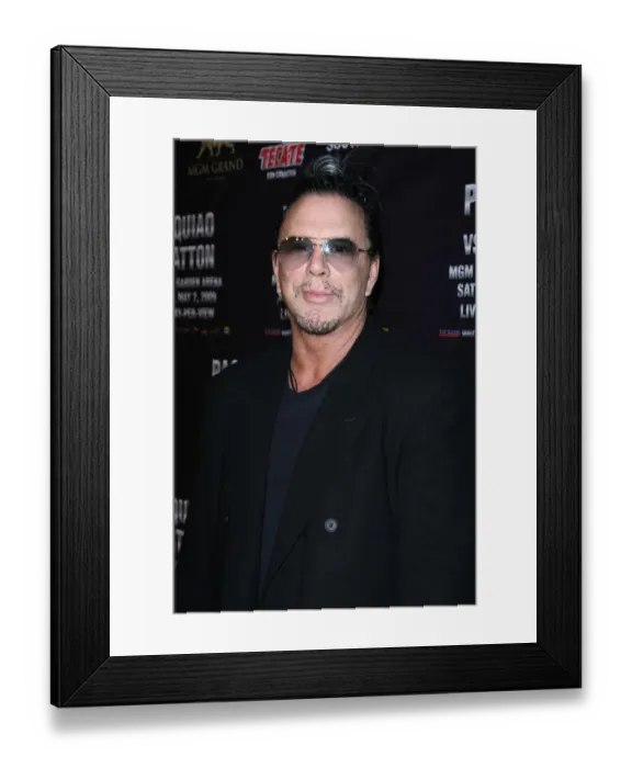 Framed Print : Mickey Rourke Framed Print : Mickey Rourke
