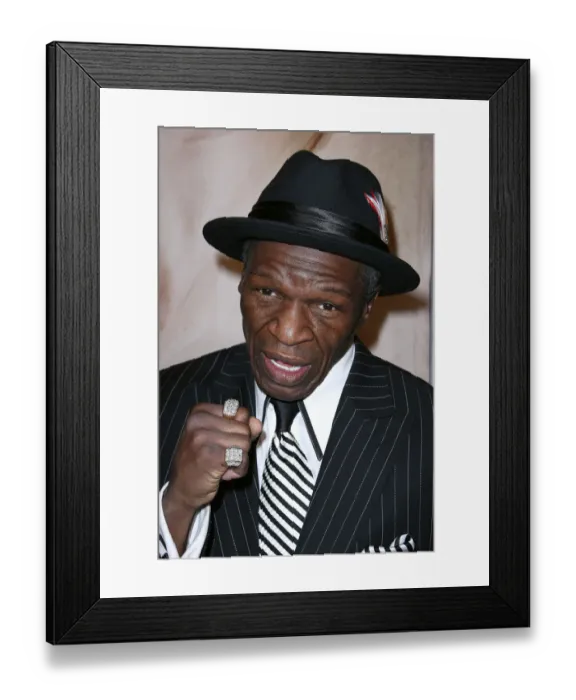 Framed Print : Flyod Mayweather Sr Framed Print : Flyod Mayweather Sr