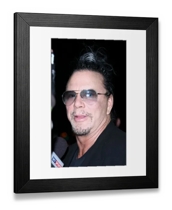 Framed Print : Mickey Rourke Framed Print : Mickey Rourke