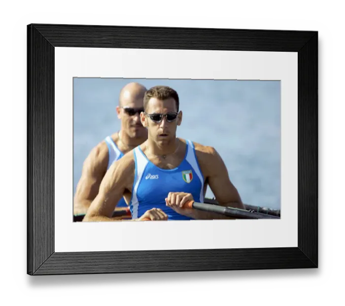 Framed Print : Rossano Galtarossa & Alessio Sartori Framed Print : Rossano Galtarossa & Alessio Sartori