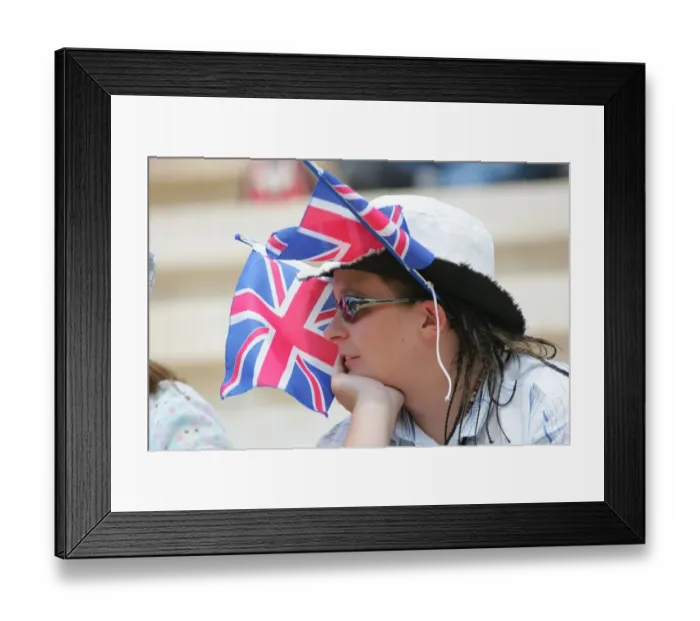 Framed Print : British Archery Fan Framed Print : British Archery Fan