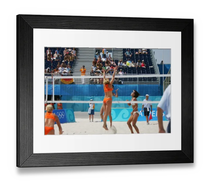 Framed Print : Beach Volleyball Framed Print : Beach Volleyball