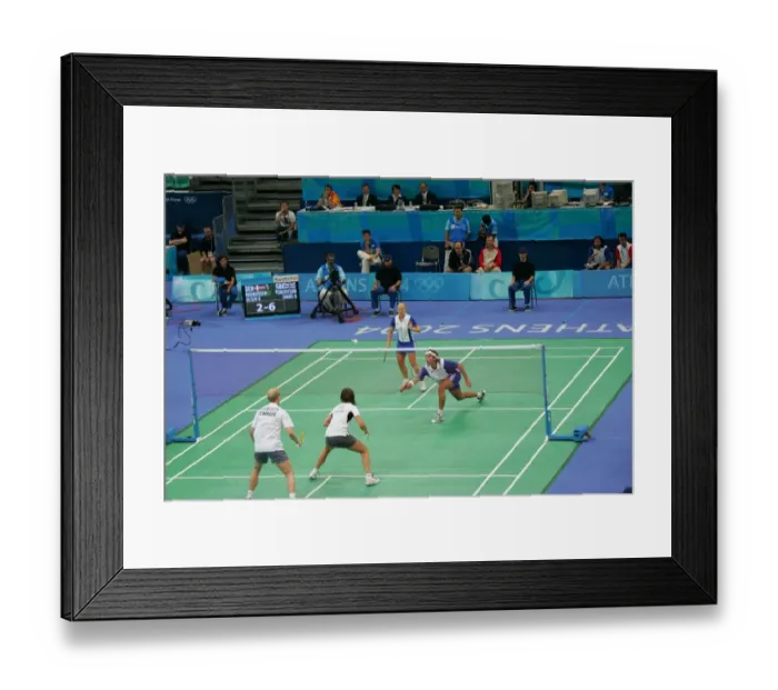 Framed Print : Rasmussen, Olsen V Robertson and Gail Emms