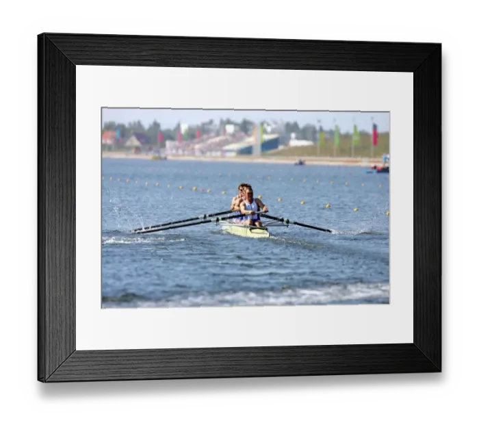 Framed Print : Matthew Pinsent, Ed Goode, James Cracknell & Steve Willi