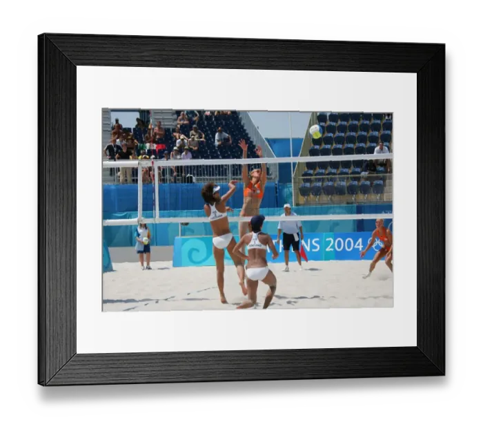 Framed Print : Beach Volleyball Framed Print : Beach Volleyball