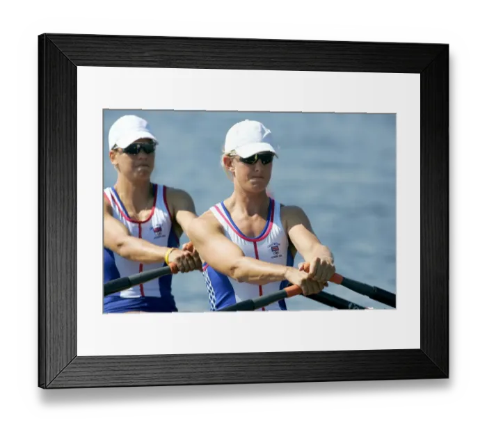 Framed Print : Sarah Winckless & Elsie Laverick