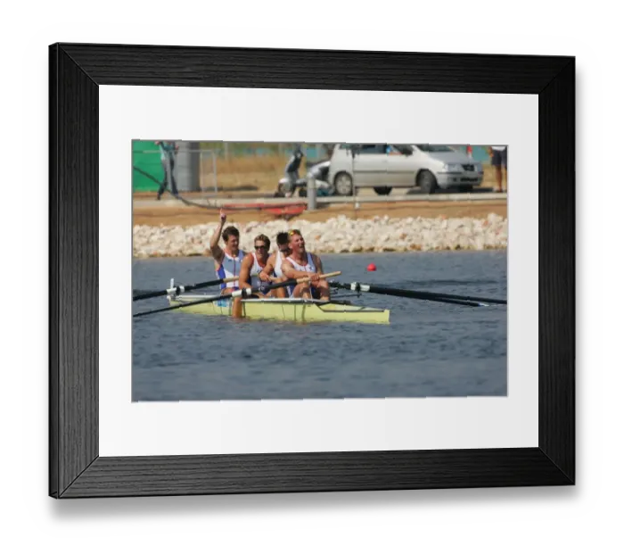 Framed Print : Matthew Pinsent, Ed Goode, James Cracknell & Steve Willi Framed Print : Matthew Pinsent, Ed Goode, James Cracknell & Steve Willi