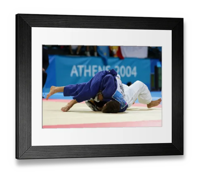 Framed Print : Sanjar Zokirov & Revazi Zintiridis