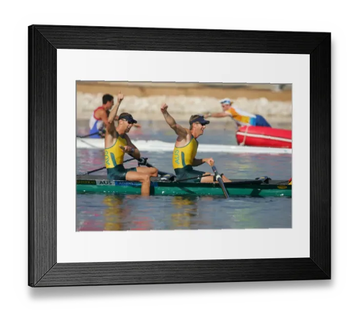 Framed Print : Drew Ginn & James Tomkins Framed Print : Drew Ginn & James Tomkins