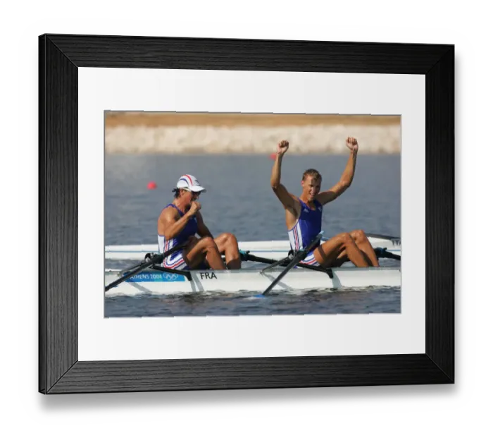 Framed Print : Sebastien Vieilledent & Adrien Hardy