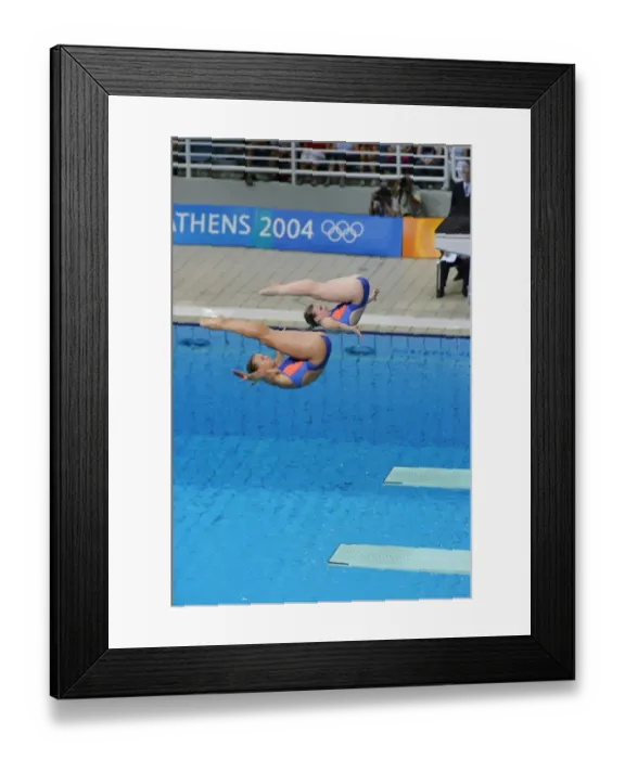 Framed Print : Ditte Kotzian & Conny Schmalfuss Framed Print : Ditte Kotzian & Conny Schmalfuss