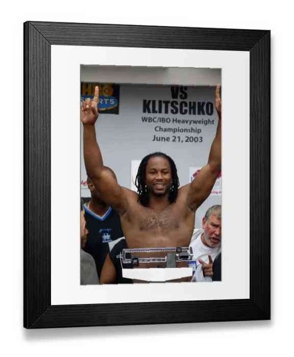 Framed Print : Lennox Lewis Framed Print : Lennox Lewis