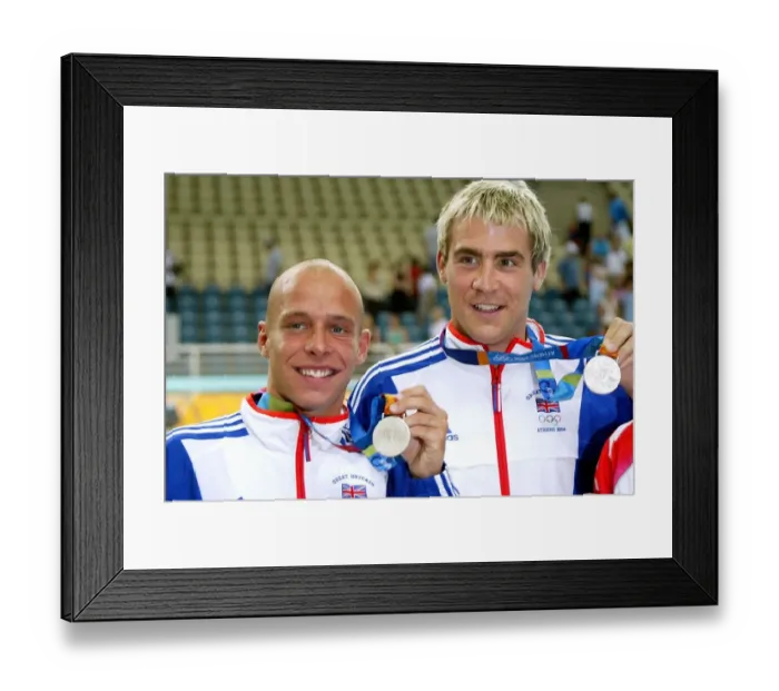 Framed Print : Leon Taylor & Peter Waterfield Framed Print : Leon Taylor & Peter Waterfield