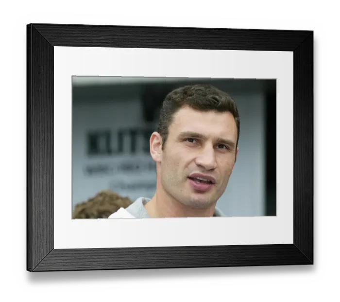 Framed Print : Vitali Klitschko Framed Print : Vitali Klitschko