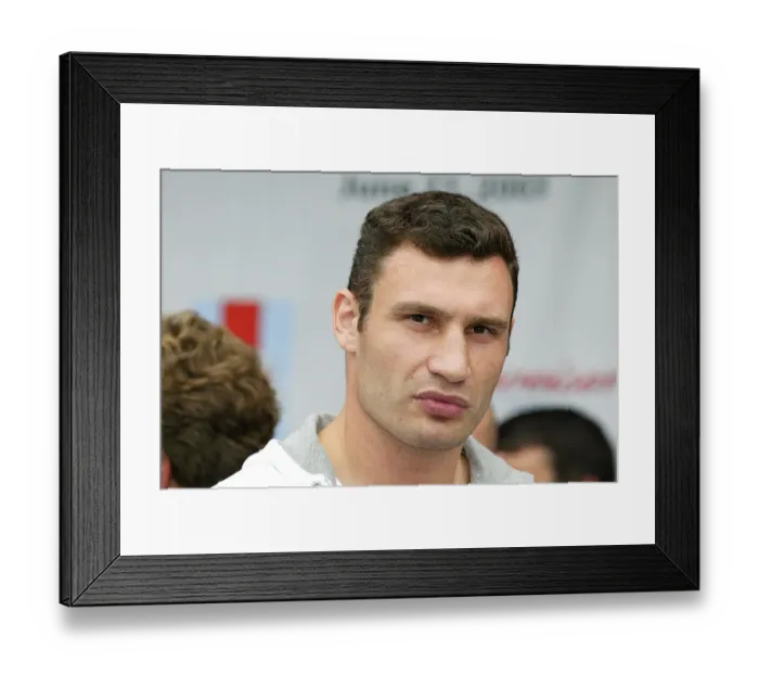 Framed Print : Vitali Klitschko Framed Print : Vitali Klitschko